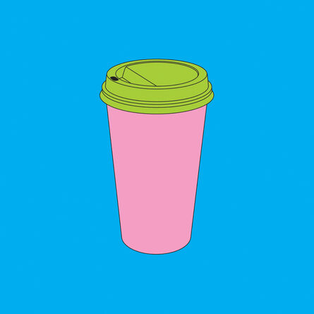 Michael Craig-Martin, ‘Objects of Our Time: Takeaway Coffee’, 2014