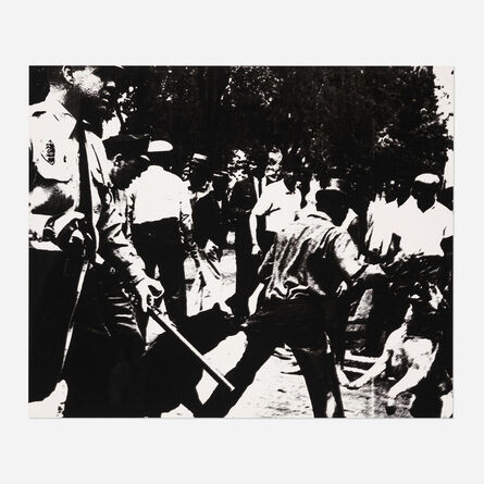 Andy Warhol, ‘Birmingham Race Riot (from the Ten Works by Ten Painters portfolio)’, 1964