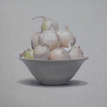 Jonathan Dalton, ‘White Swan and White Onions’, 2020