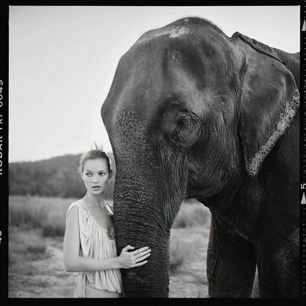 Arthur Elgort, ‘Kate Moss, Nepal, British Vogue’, 1993