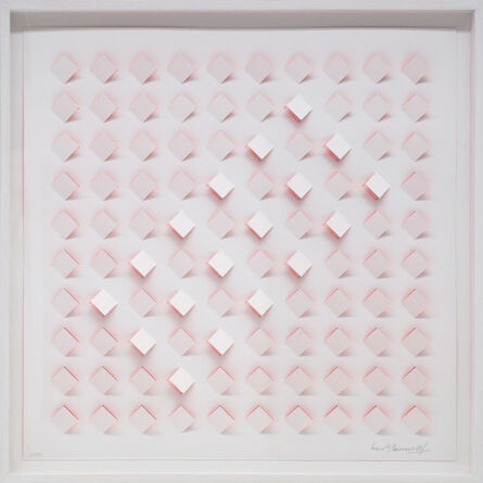 Luis Tomasello, ‘ST Rosa 4A (pink)’, 2012