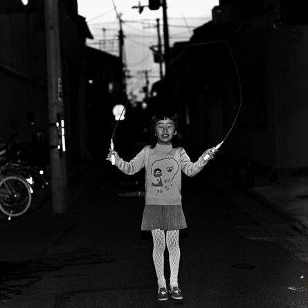 Toshio Enomoto, ‘060 - Girl jumping rope, Shimabara’, 1988