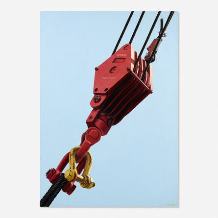Joseph E. Richards, ‘Red Yellow Heavy Lift’, 1981