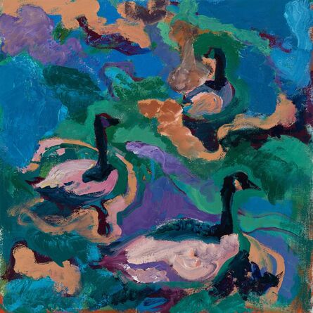 Yui Kugimiya, ‘Geese on East River-Three’, 2014