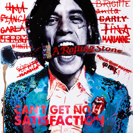 Luciana Caporaso, ‘Mick Jagger - A Rolling Stone Gathers No Moss’, 2021