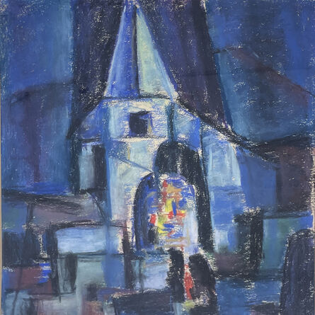 Emil Bisttram, ‘Guadalupe Church’, 1951