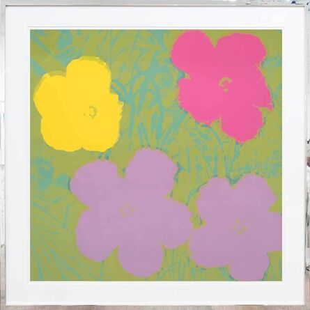 Sunday B. Morning, ‘Flowers 11.68 - purple, yellow, pink, green’, 1970