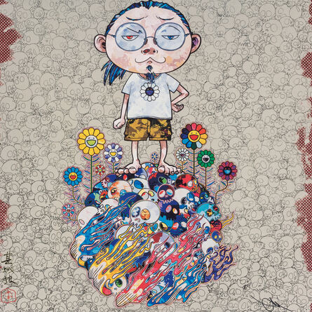 Takashi Murakami, ‘Flowers and Death and Me and ...’, 2013
