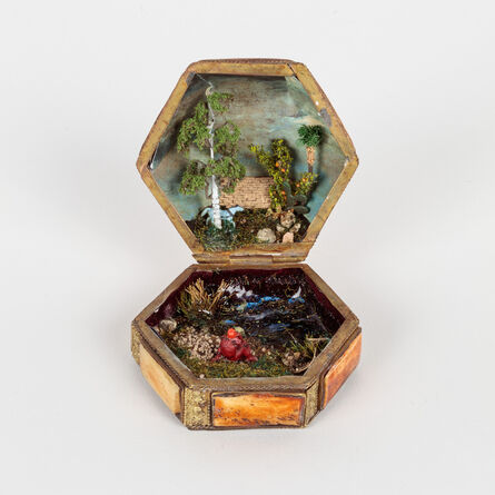 Curtis Talwst Santiago, ‘A moment of reflection and self care Diorama’, 2021