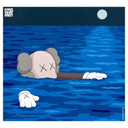 KAWS, ‘KAWS Brooklyn Museum poster 2021 (KAWS TIDE)’, 2021