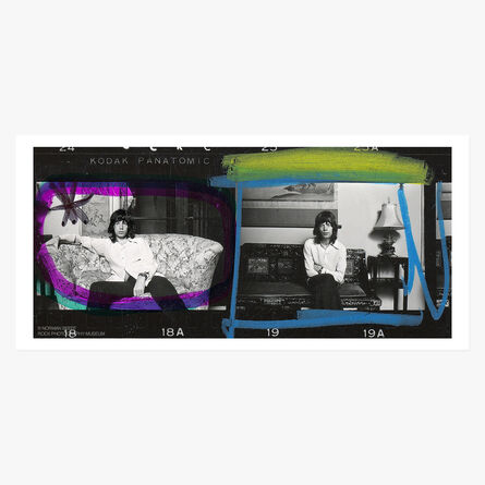 Norman Seeff, ‘Mick Jagger Couch Contact Sheet’, 2022