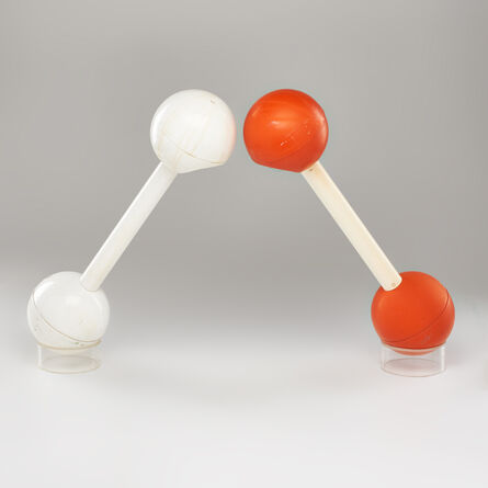 John Mascheroni, ‘Two "Barbell" adjustable table lamps, with acrylic  bases’, ca. 1960s