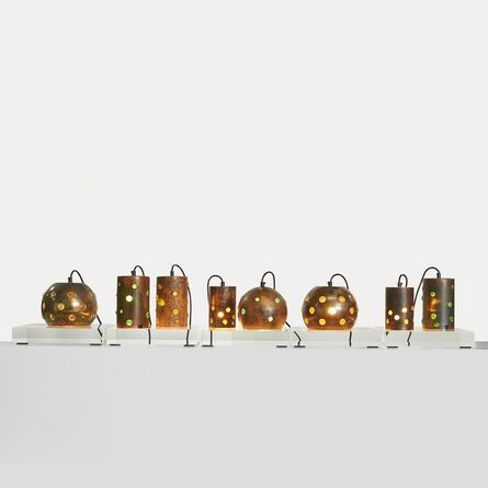 Nanny Still, ‘Copper and Glass Pendants by Nanny Still’, 1960-1969