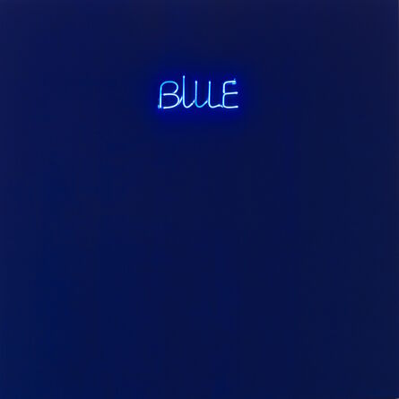 Maurizio Nannucci, ‘Blue’, 1970