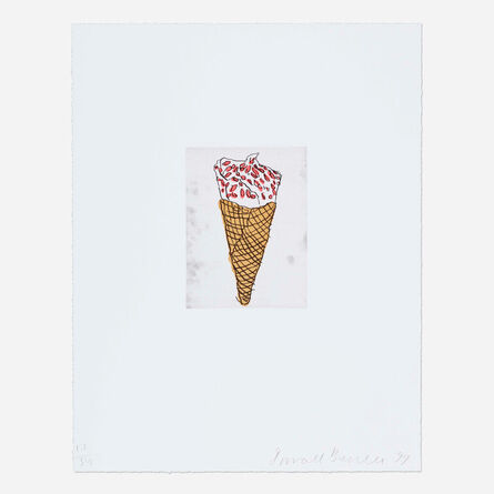 Donald Baechler, ‘Ice Cream Cone’, 1999
