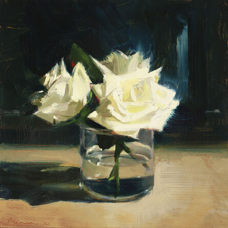 Ben Aronson, ‘White Roses’, 2021