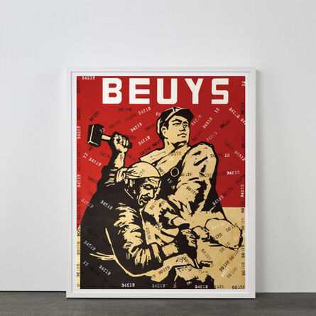 Wang Guangyi 王广义, ‘Beuys (from Rhythmical Dichotomy portfolio)’, 2007-2008