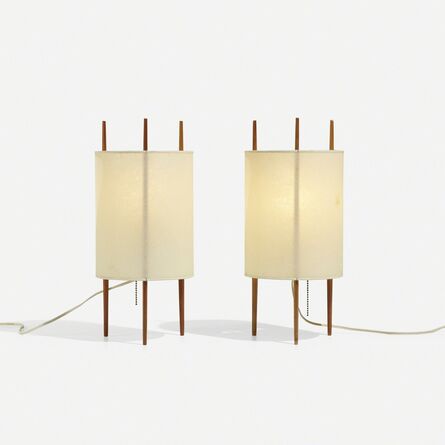 Isamu Noguchi, ‘Table Lamps, Pair’, 1947