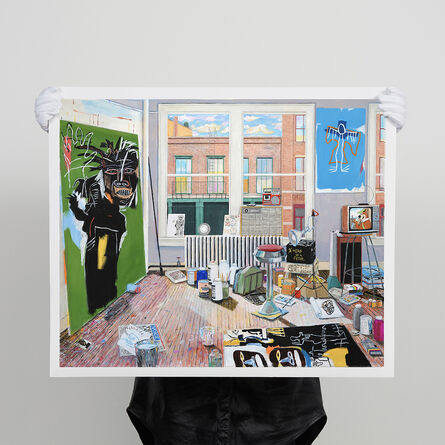 Damian Elwes, ‘Basquiat's Studio VI’, 2022