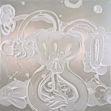 Catherine Howe, ‘Iridescent White Painting (Skipper)’, 2023