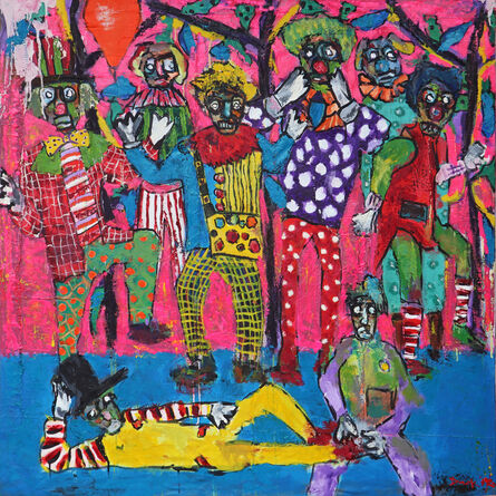 Damilola Okhoya, ‘Clowns Charade ’, 2019