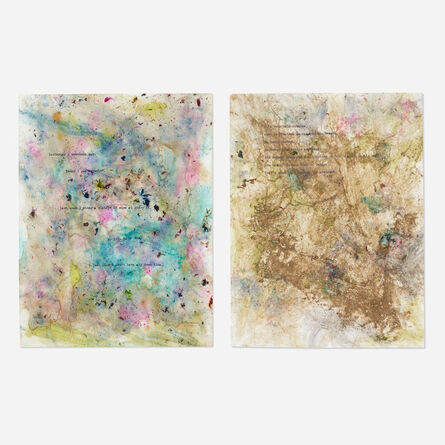 Dan Colen, ‘Untitled (two works from Train Yourself to Lose)’, 2013