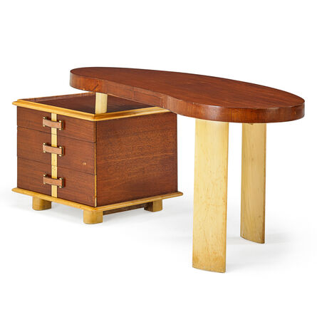 Paul T. Frankl, ‘Rare Ameoba Desk’, 1940s