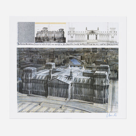 Christo, ‘Wrapped Reichstag, Project for Berlin’, 1994