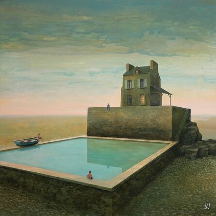 Philippe Charles Jacquet, ‘La piscine’