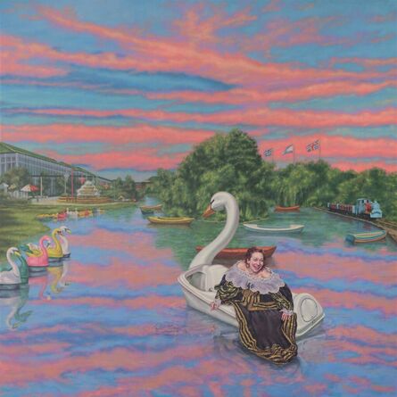 Roxana Halls, ‘Laughing While Boating (created in collaboration with Katherine Parkinson)’, 2022