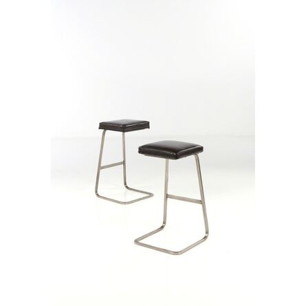 Ludwig Mies van der Rohe, ‘Pair of stools’, 1958
