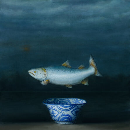 David Kroll, ‘Seascape (Salmon)’, 2020