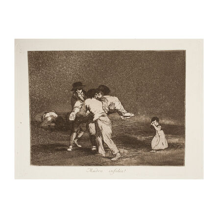 Francisco de Goya, ‘Madre infeliz!’, ca. 1863