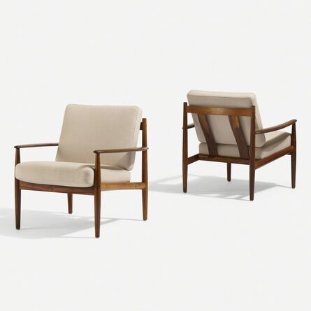 Grete Jalk, ‘Lounge chairs model 118, pair’, c. 1960