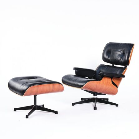 Charles and Ray Eames, ‘'Lounge chair XL' with Ottoman’, Design : 1956. Production : 2010