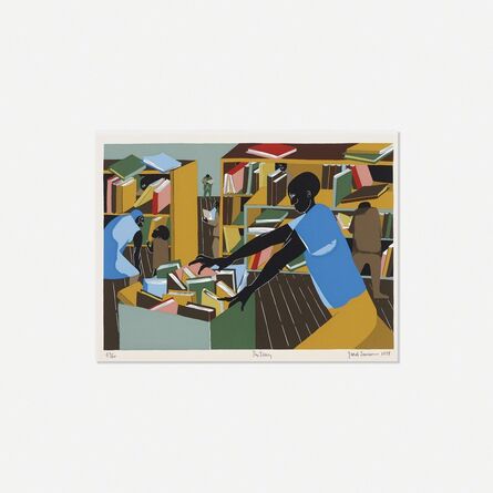 Jacob Lawrence, ‘The Library’, 1978