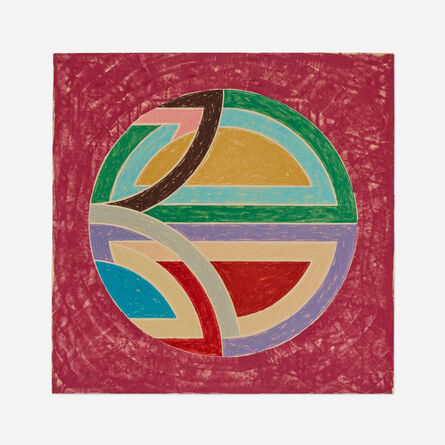 Frank Stella, ‘Sinjerli Variation Squared with Colored Ground I’, 1981