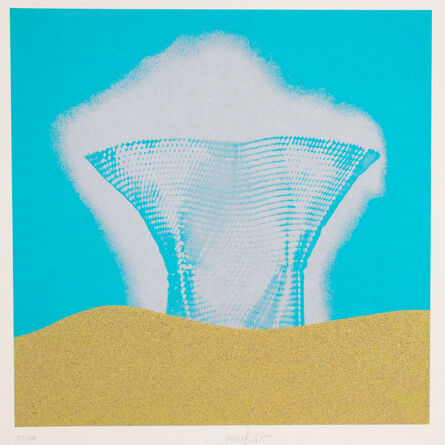 Heinz Mack, ‘Erscheinung eines Flügels in der Wüste’, 1967