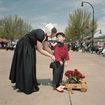 Naomi Harris, ‘Mother Adjusting Sons Pants, Tulip Festival, Orange City, Iowa’, 2008-2015