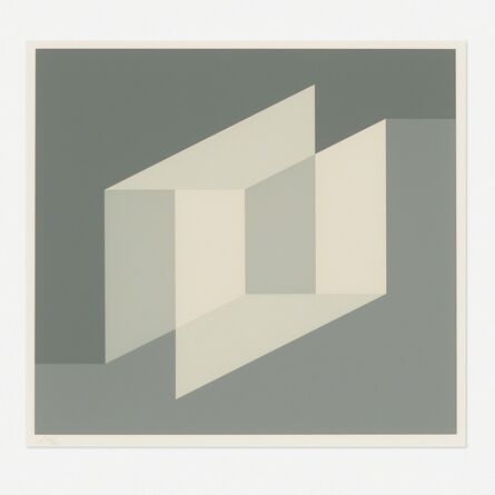 Josef Albers, ‘Never Before A (from the Never Before portfolio)’, 1975