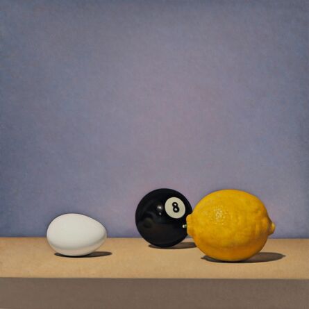Tom Gregg, ‘8 Ball, Egg, and Lemon’, 2018