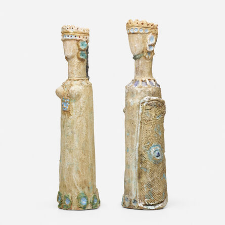 Unknown Italian, ‘Figural candlesticks, set of two’, c. 1960