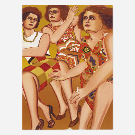 Lester Johnson, ‘Three Women’, 1979