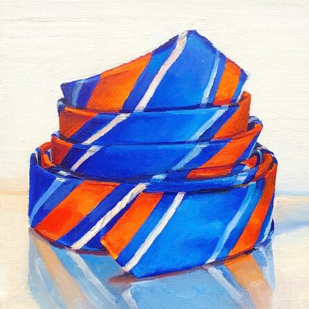 Ray Kleinlein, ‘Blue and Orange (Tie)’, 2016