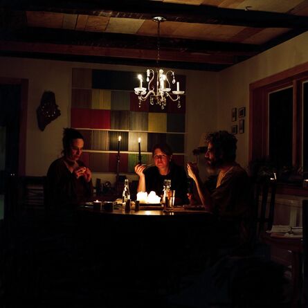 Tanja Hollander, ‘Self portrait with Karin and Barry, Auburn, Maine’, 2011