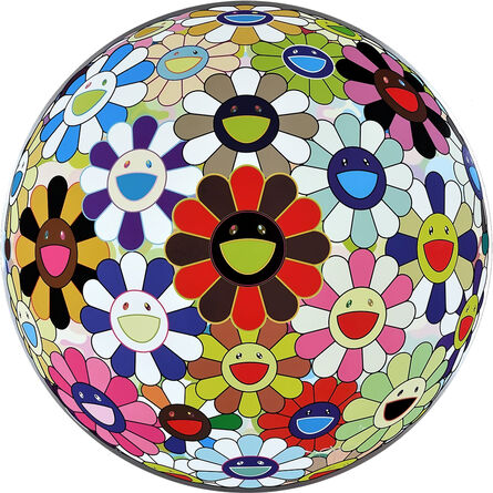 Takashi Murakami, ‘Flower Ball (Lots of Colors) ’, 2016