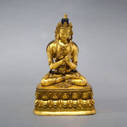 Unknown Asian, ‘Gilt-Bronze Vajrasattva ’, 1800-1900