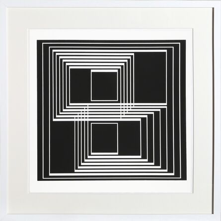Josef Albers, ‘Graphic Tectonic: Seclusion - P1, F33, I1’, 1972