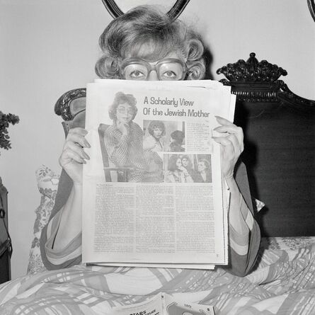 Meryl Meisler, ‘My favorite Jewish Mother, Sylvia Frances Schulman Meisler reading on Thanksgiving Evening, 1978’, Vintage (1978)