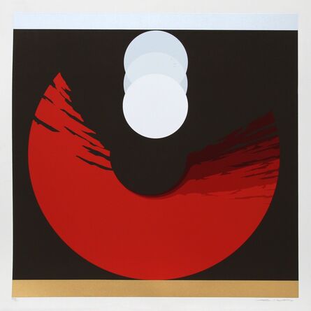 Thomas W. Benton, ‘Evolution Series Red’, 1981